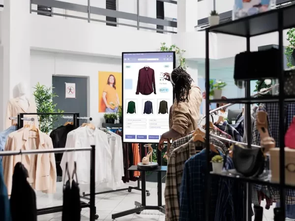 Infoscreens i butik och galleria