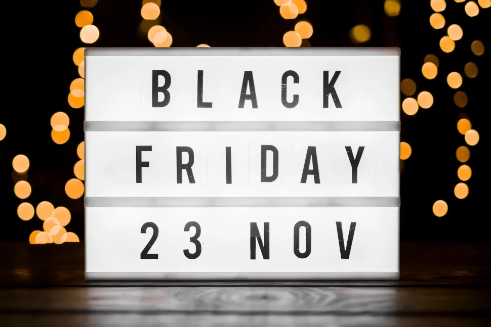 Black friday och Julskyltning