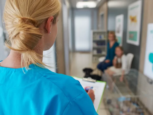 Skyltar till vårdcentral